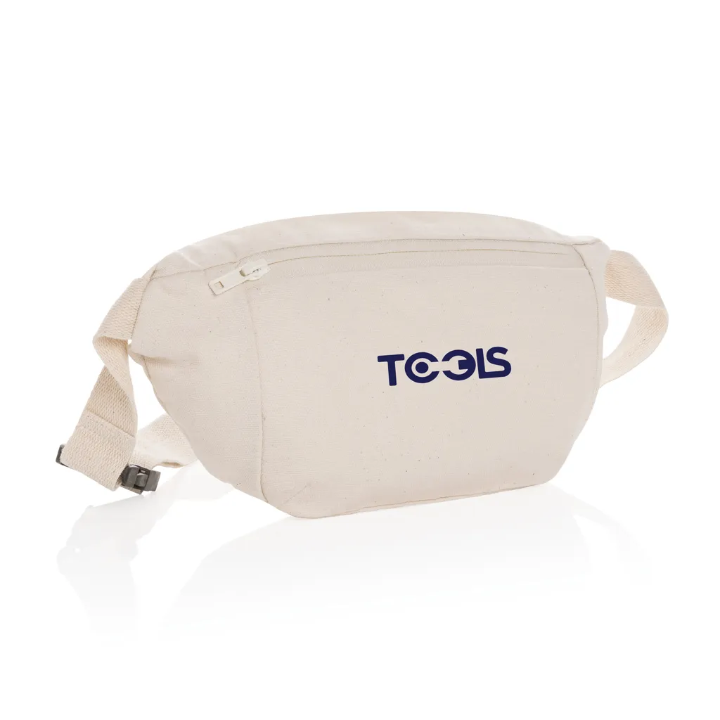 Impact Aware™ 285g/m² ungefärbte rCanvas-Gürteltasche, off white – Bild 3