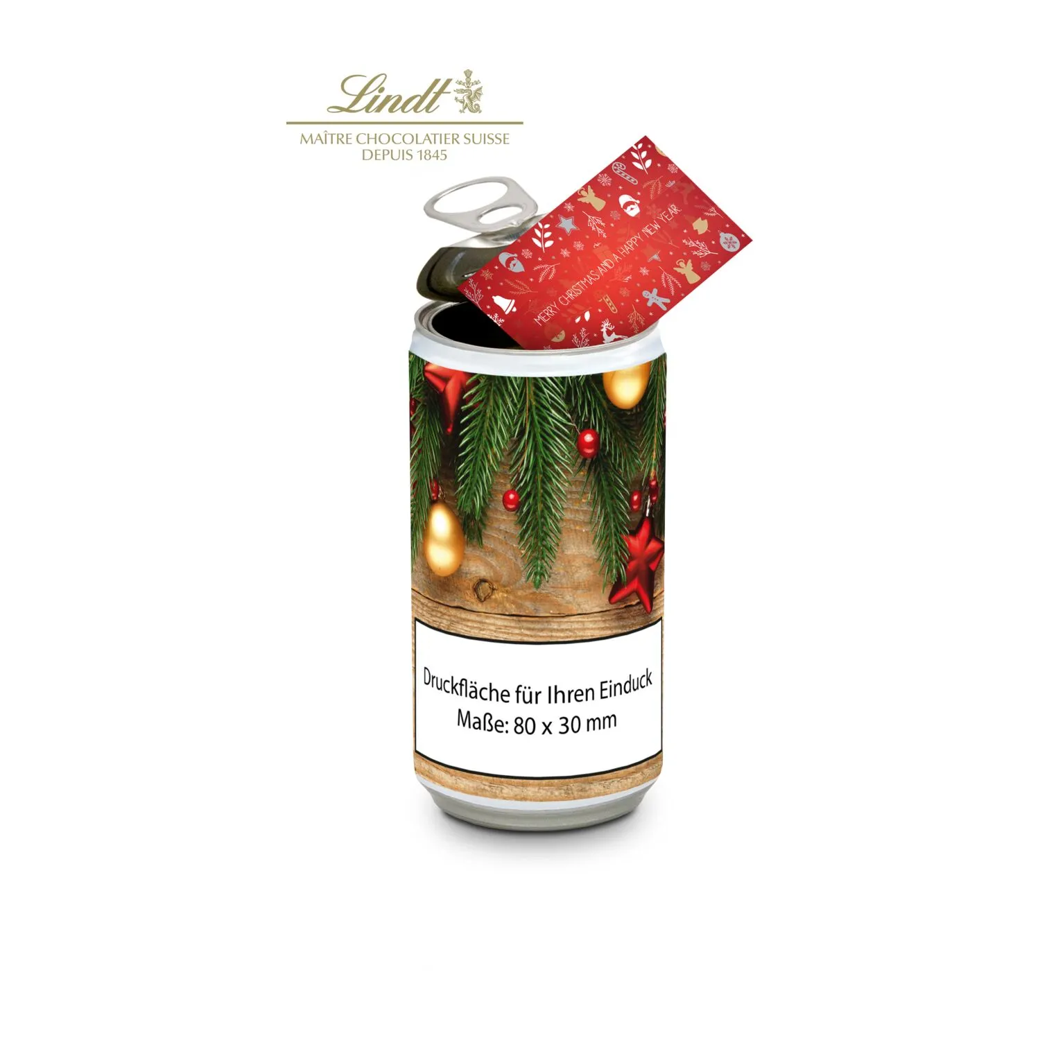 Geschenkset / Präsenteset: Lindt-Geheimnis klassisch, rot – Bild 5