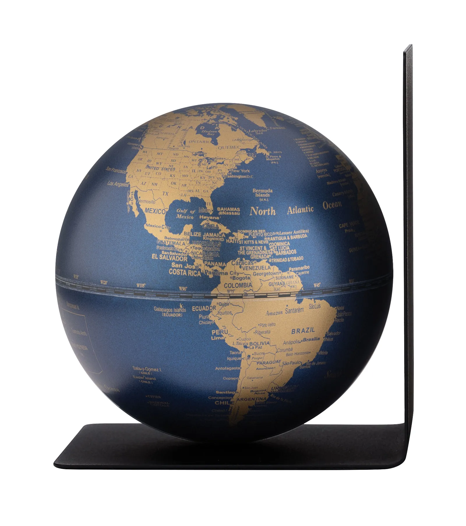 Globus BOOKGLOBE SINGLE dunkelblau/goldfarben, dunkelblau/goldfarben – Bild 3