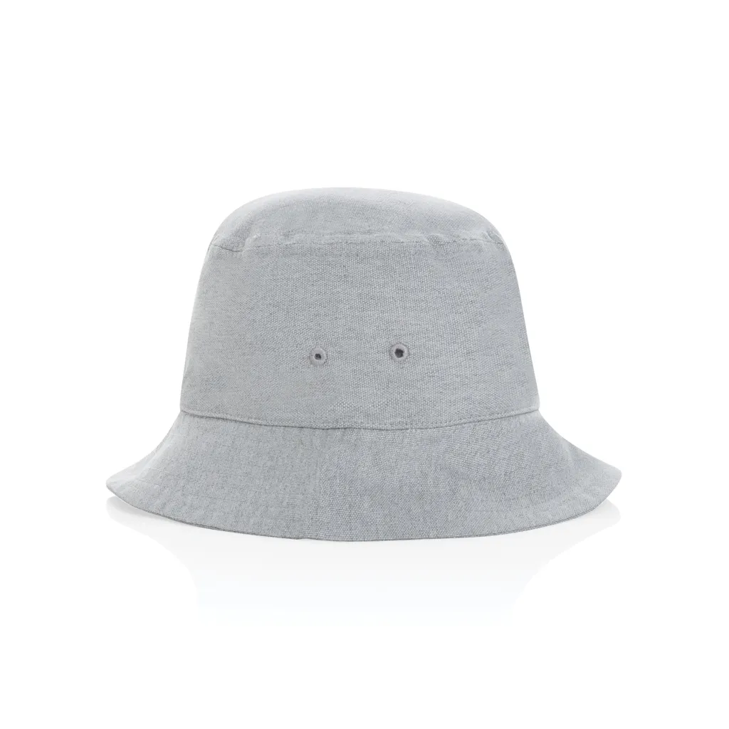 Impact AWARE™ 285g/m² ungefärbter rCanvas-OneSize-Fischerhut, grau – Bild 2