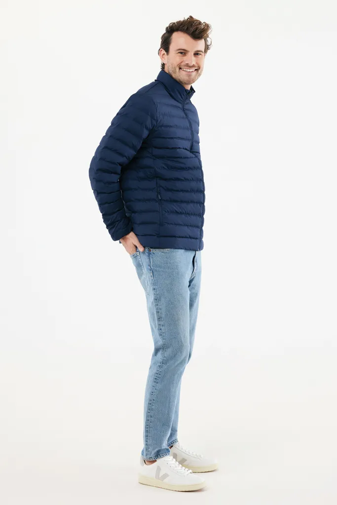 IQONIQ Maiko Herren Steppjacke aus recyceltem Polyester, navy blau – Bild 6