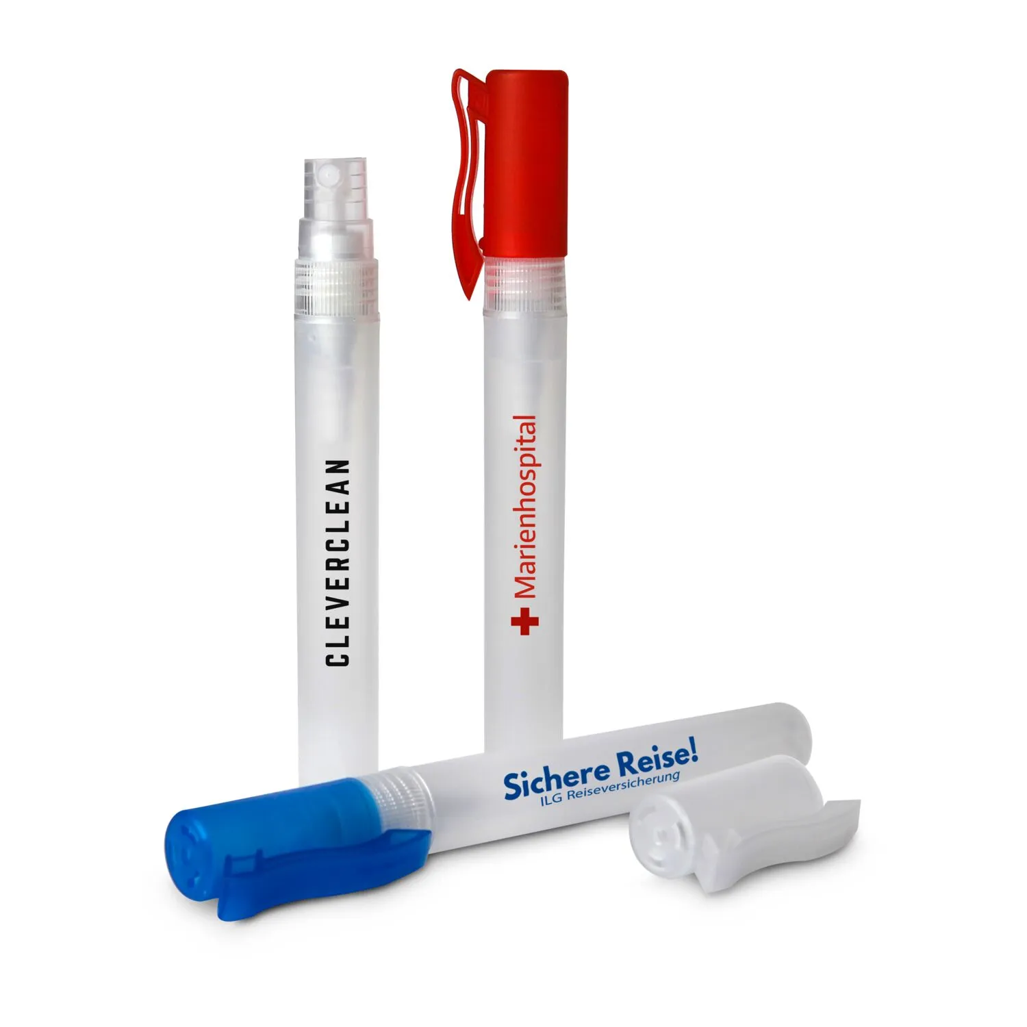 Alkoholisches Handreinigungsspray - 10 ml, schwarz – Bild 4
