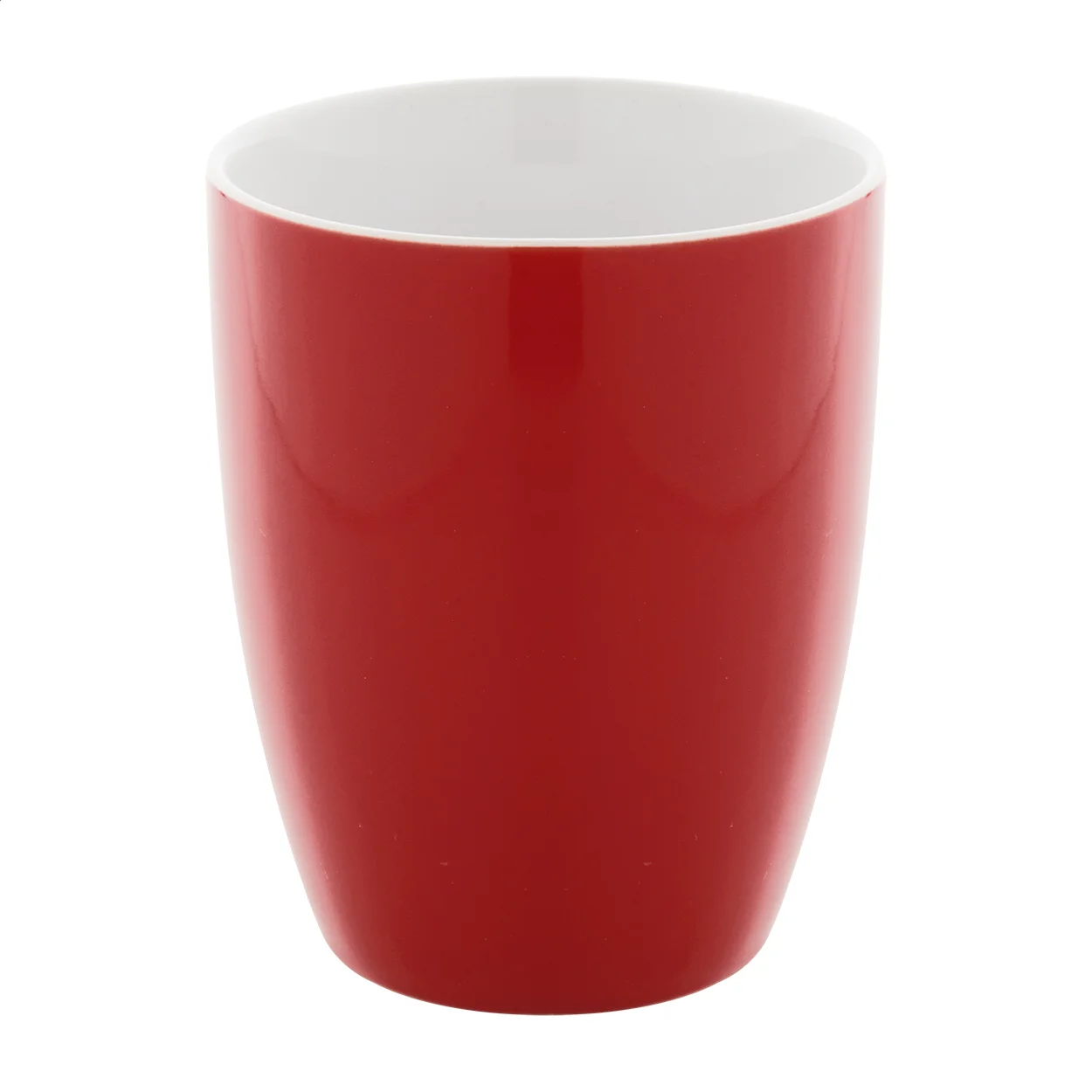 Becher Gaia, rot, weiß – Bild 2