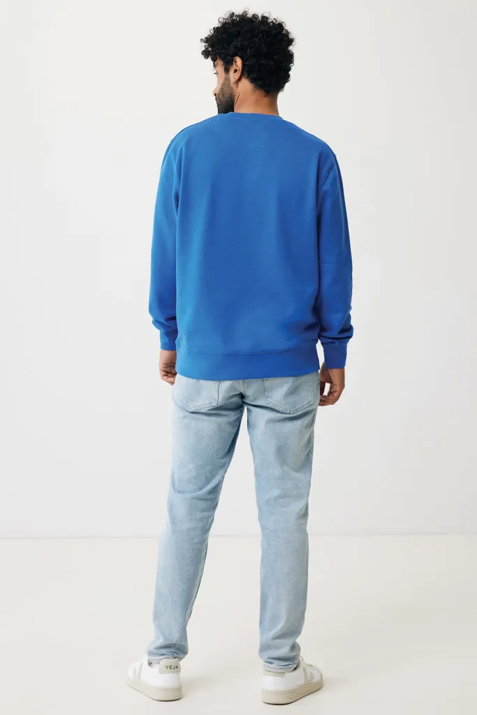 IQONIQ Etosha Lightweight Sweater aus recycelter Baumwolle, Königsblau – Bild 7