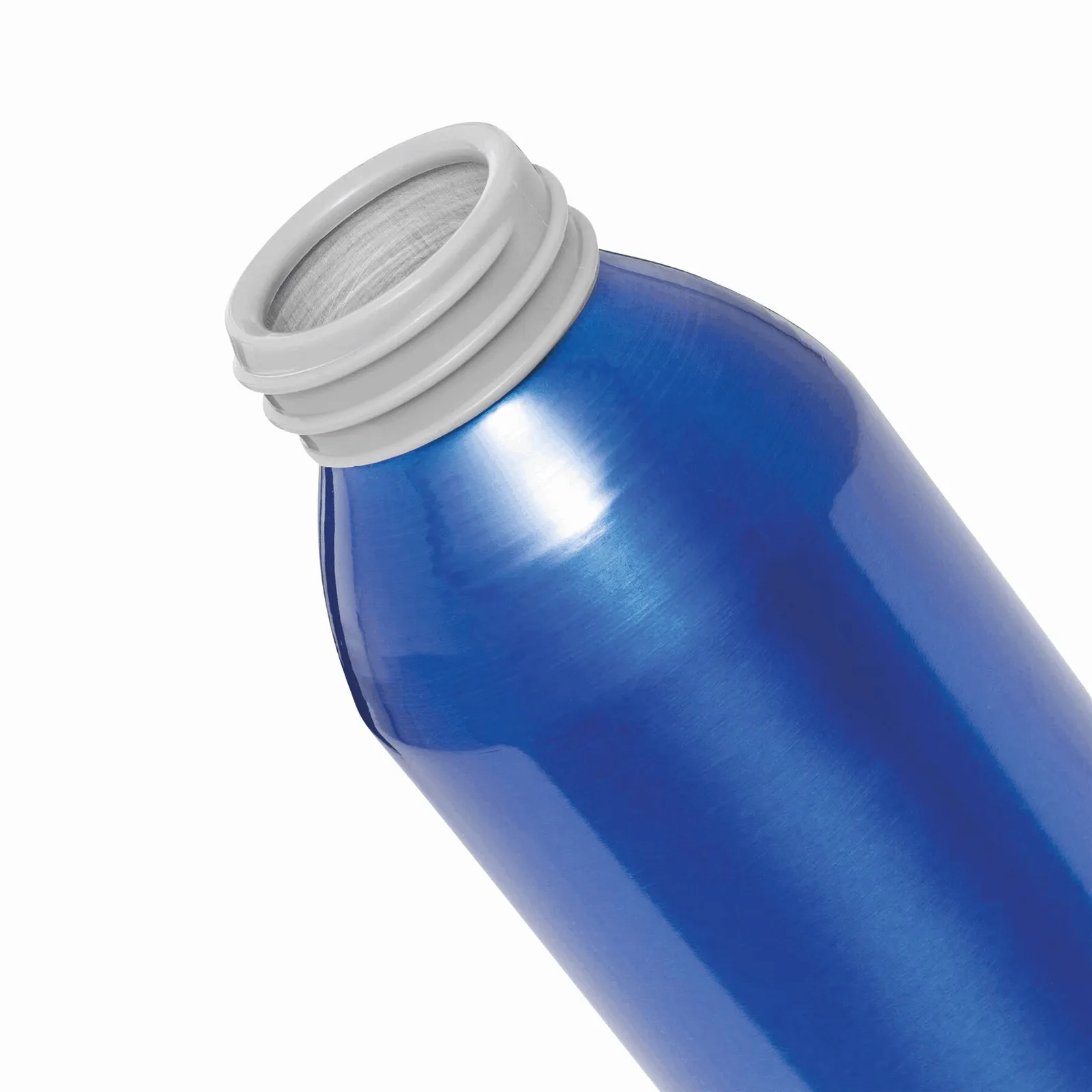 LOOPED - Aluminium Trinkflasche, blau – Bild 5