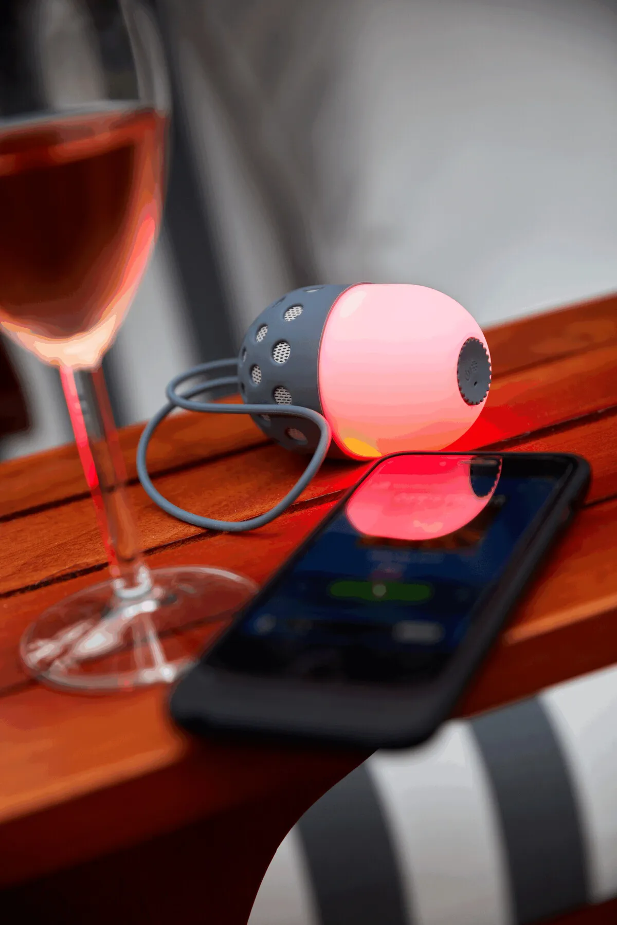 FIREFLY - Wireless-Lautsprecher grau, weiß, grau, weiß – Bild 9
