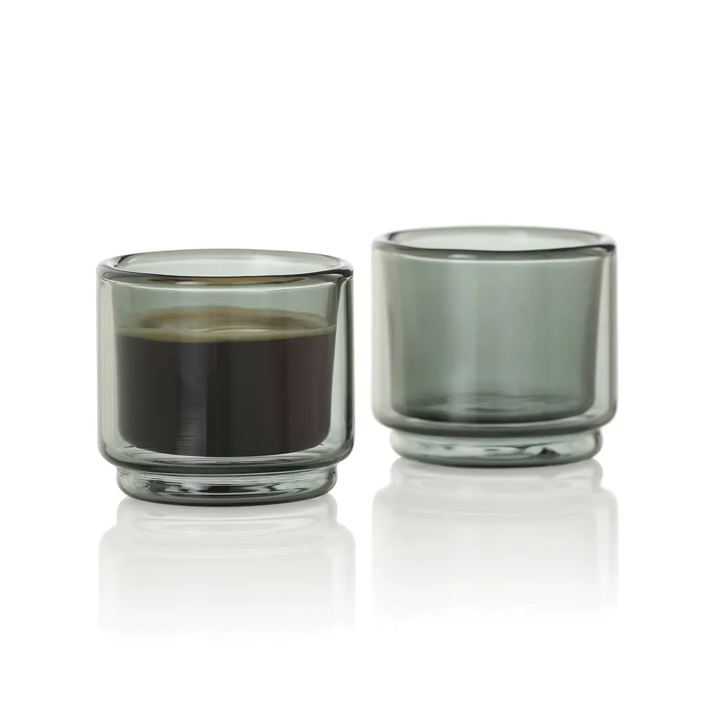 AdHoc Impact Espressotassen 45ml, 2er-Set, transparent – Bild 2