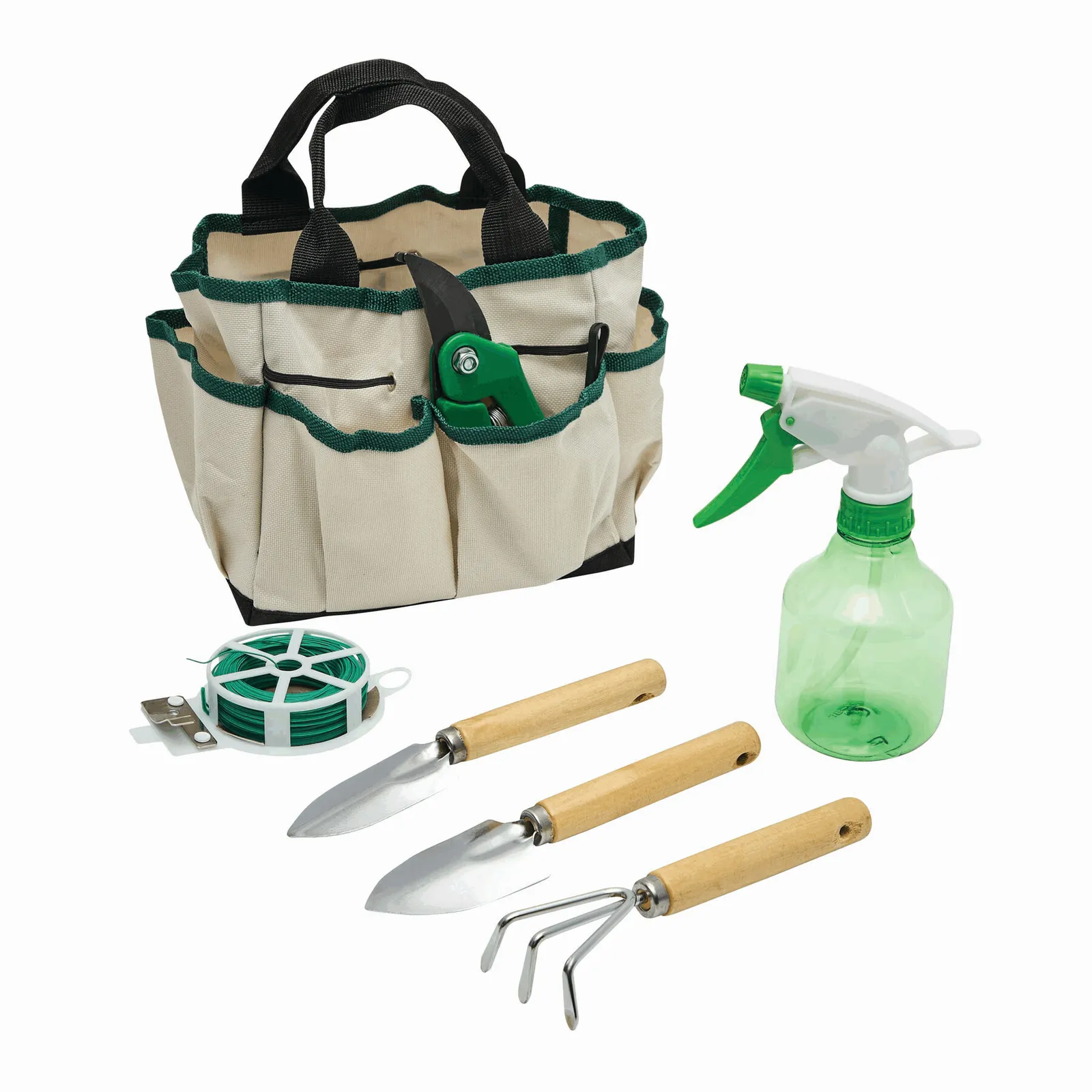 BOTANIC - Garten-Set beige, grün