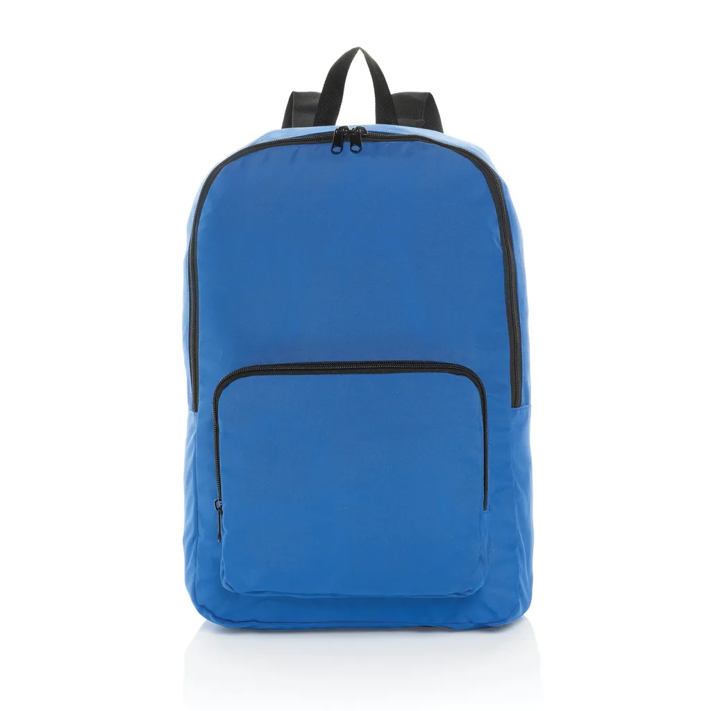 Dillon AWARE™ RPET faltbarer klassischer Rucksack, Königsblau – Bild 2