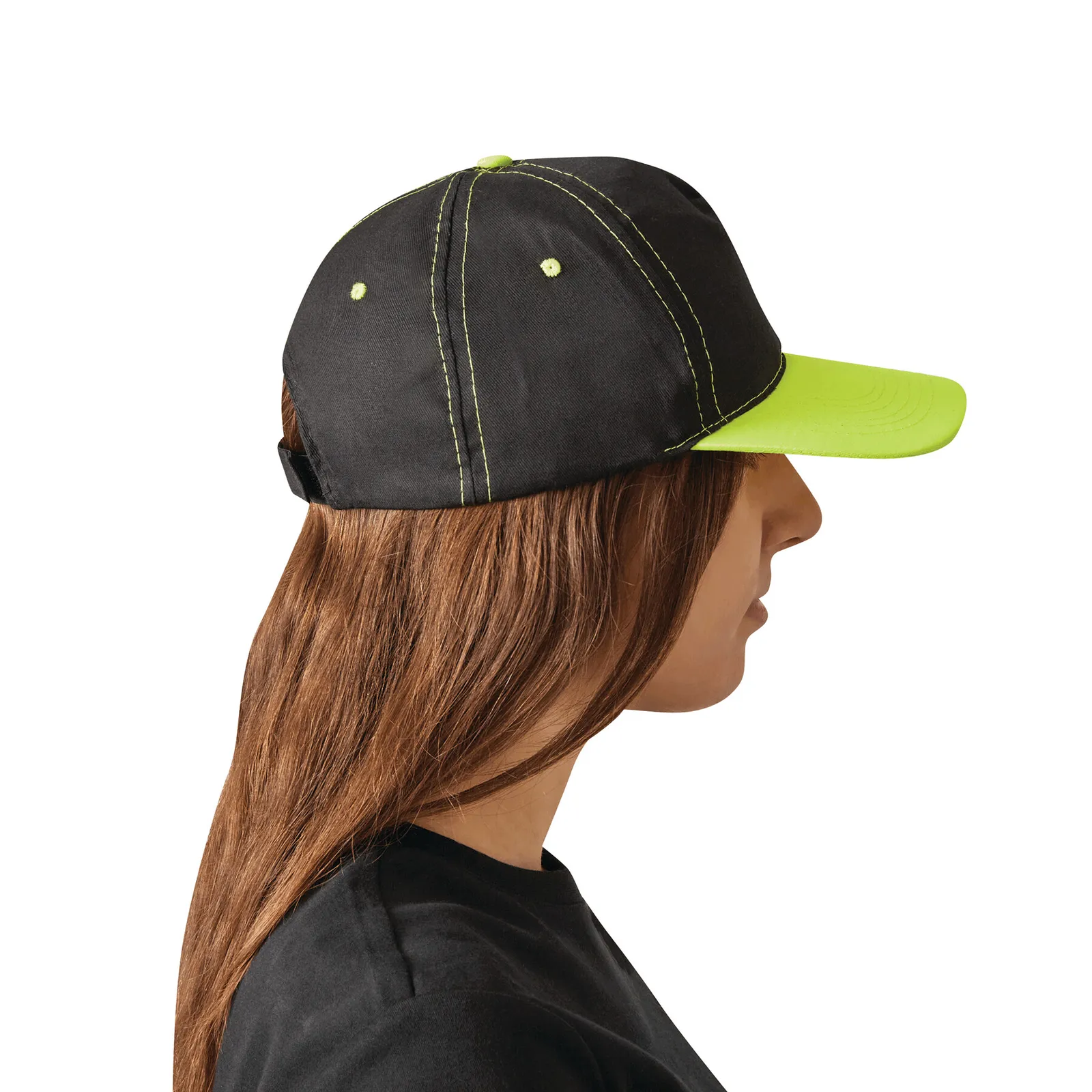 SPORTSMAN - 5-Panel-Baseball-Cap gelb, schwarz, gelb, schwarz – Bild 8