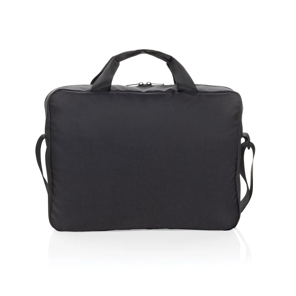 Swiss Peak Aware™ RPET Essential 15.6" Laptop Tasche, schwarz – Bild 3