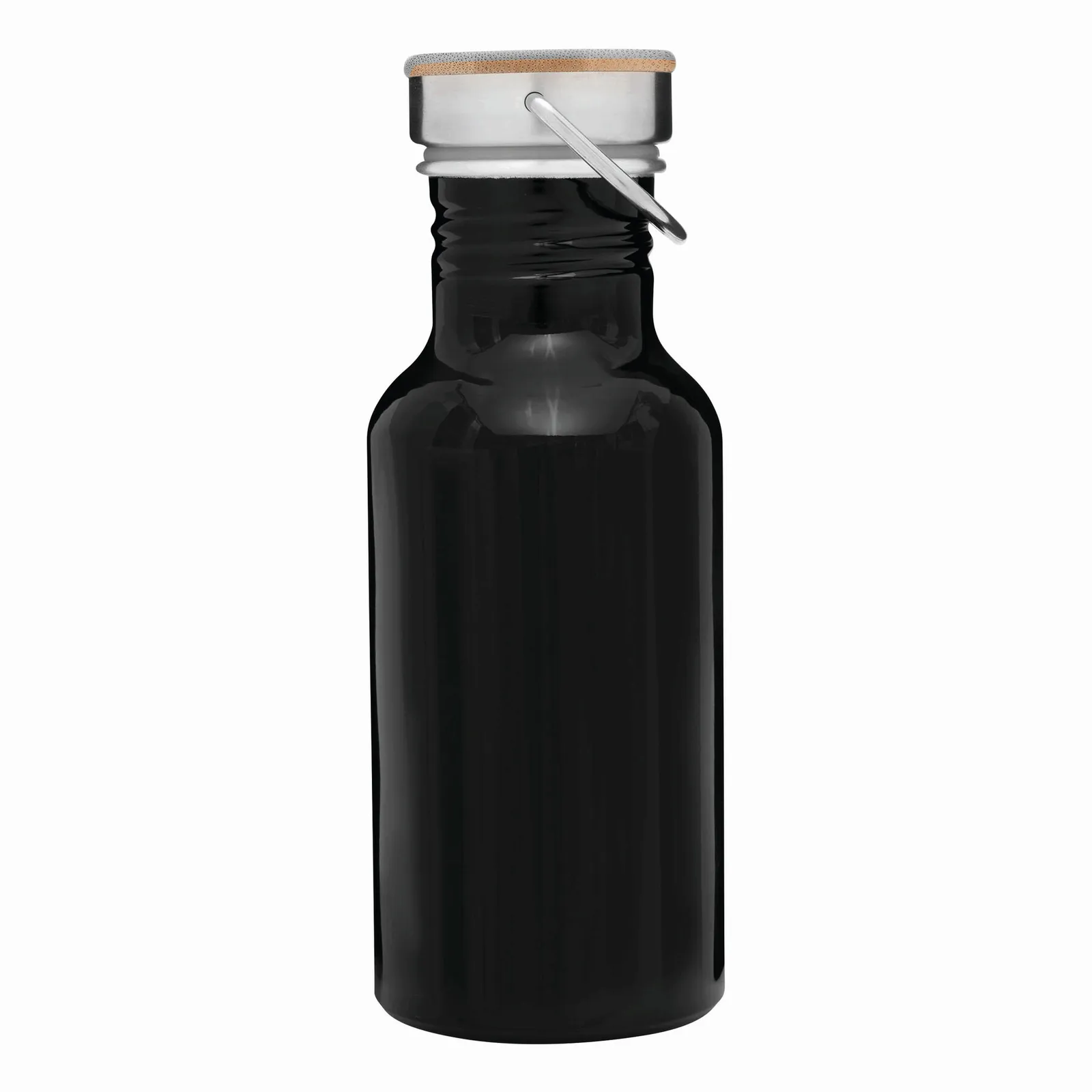 MECOZI TRANSIT - Aluminium Trinkflasche, schwarz – Bild 3