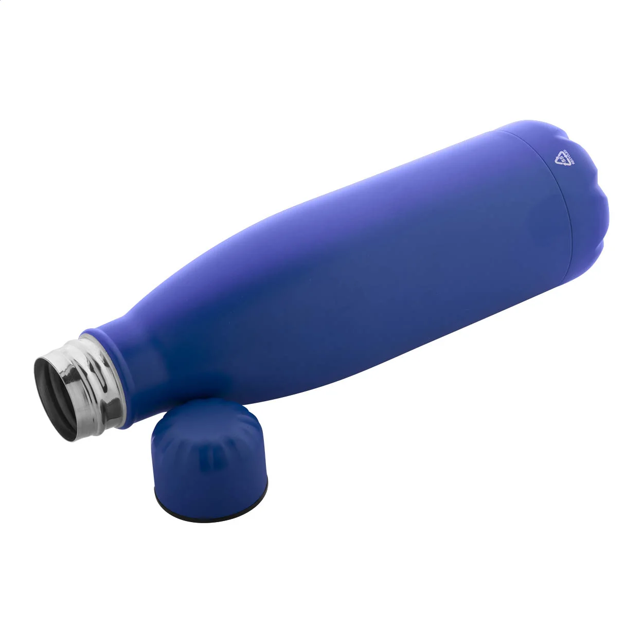 Flasche Refill aus recyceltem Edelstahl, blau – Bild 2