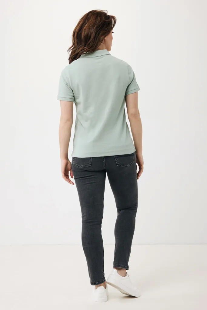 IQONIQ Yosemite Piqué-Poloshirt aus recycelter Baumwolle, Iceberg green – Bild 6