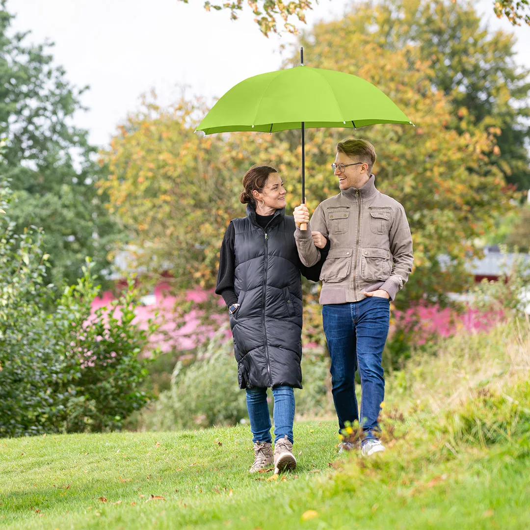 AC-Gästeschirm ÖkoBrella, Ø 120 cm, Länge 95 cm, limette wS – Bild 10