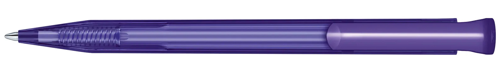 Super Hit Clear Druckkugelschreiber, Lila 267 – Bild 3