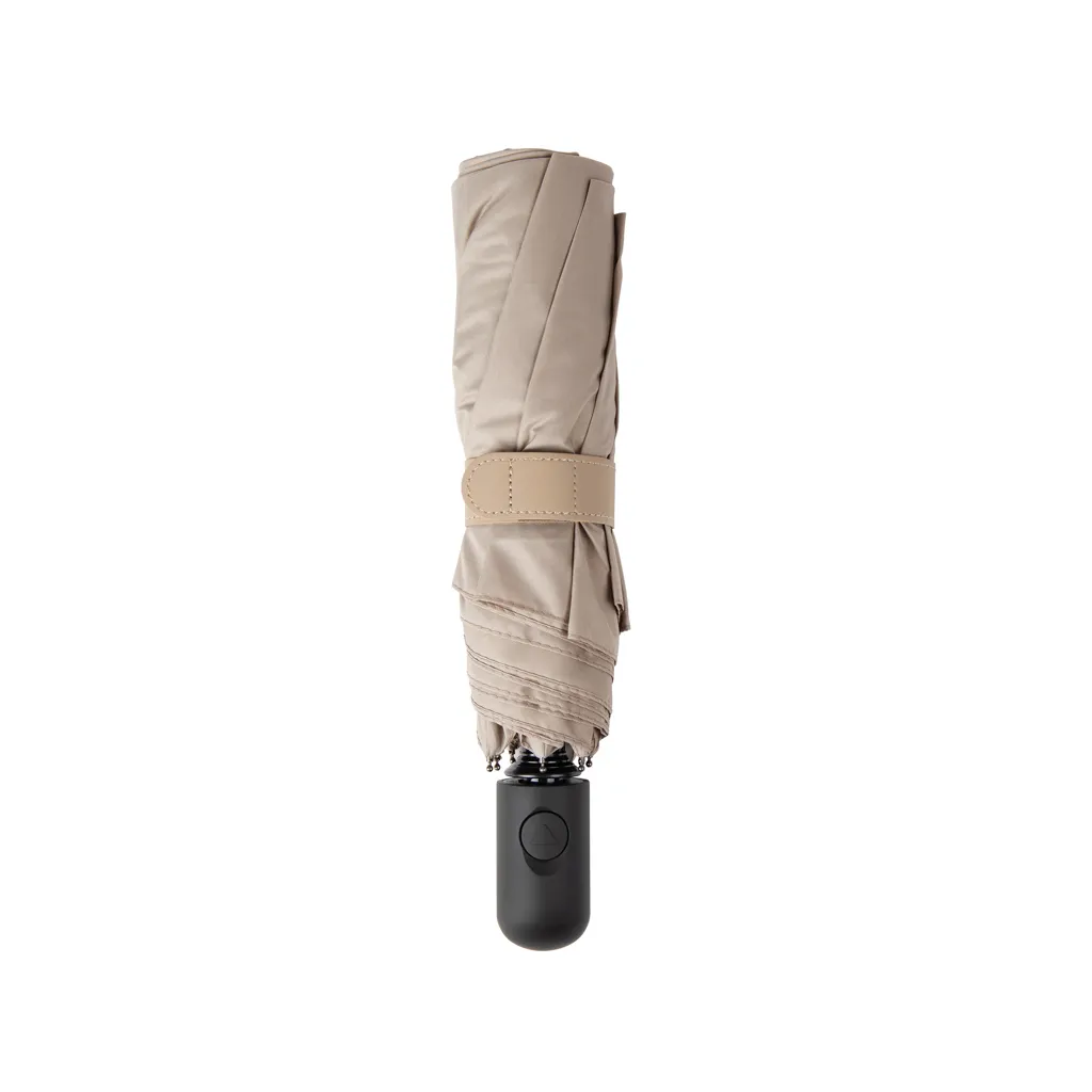 VINGA Baltimore AWARE™ RPET 21“ Regenschirm, greige – Bild 4