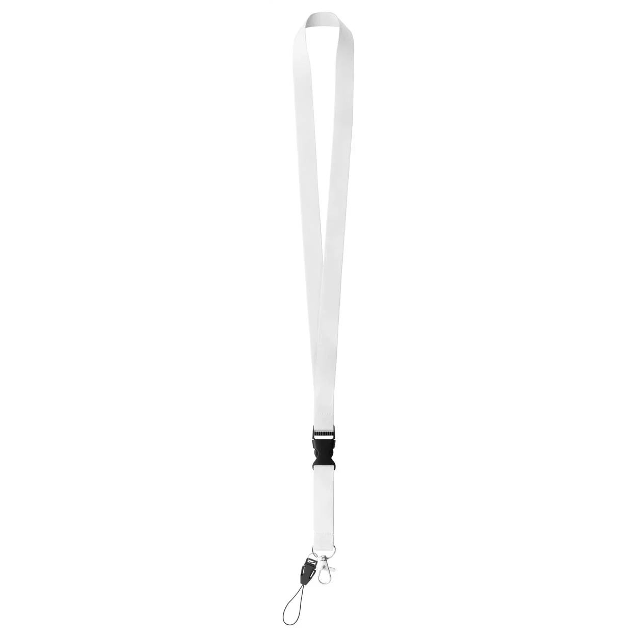 Lanyard Subyard D mit Sublimationsdruck, weiß – Bild 2