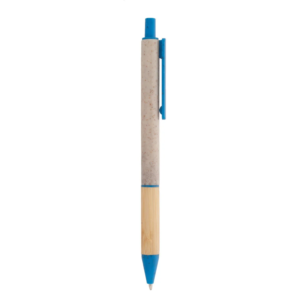 Kugelschreiber Borgy, blau, natur – Bild 3