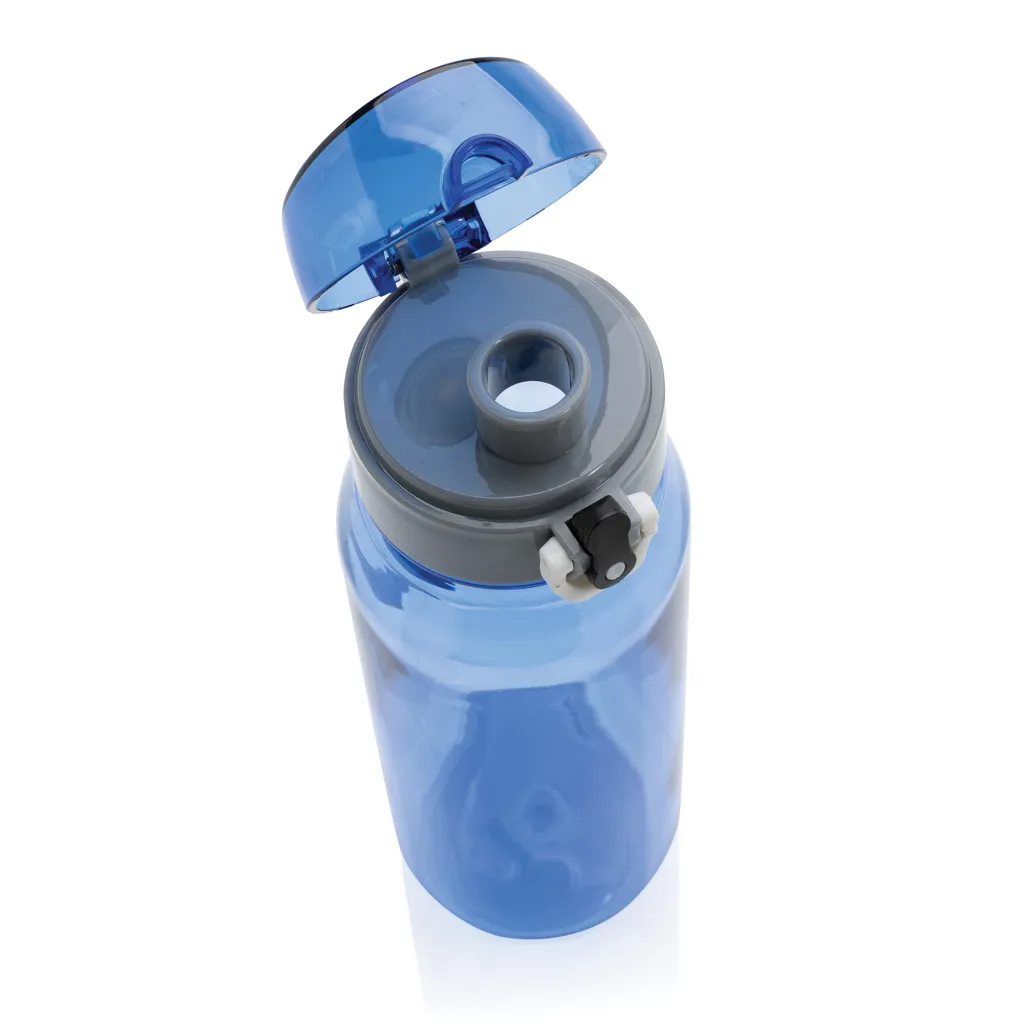 Yide verschließbare Wasserflasche aus RCS rec. PET, 800ml, blau – Bild 3