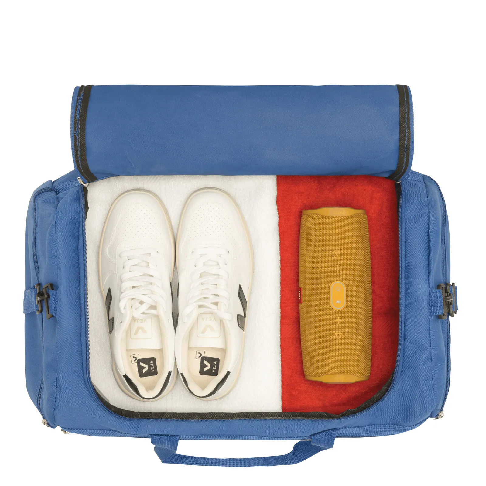 CHAMP - Sporttasche, royalblau, weiß – Bild 10