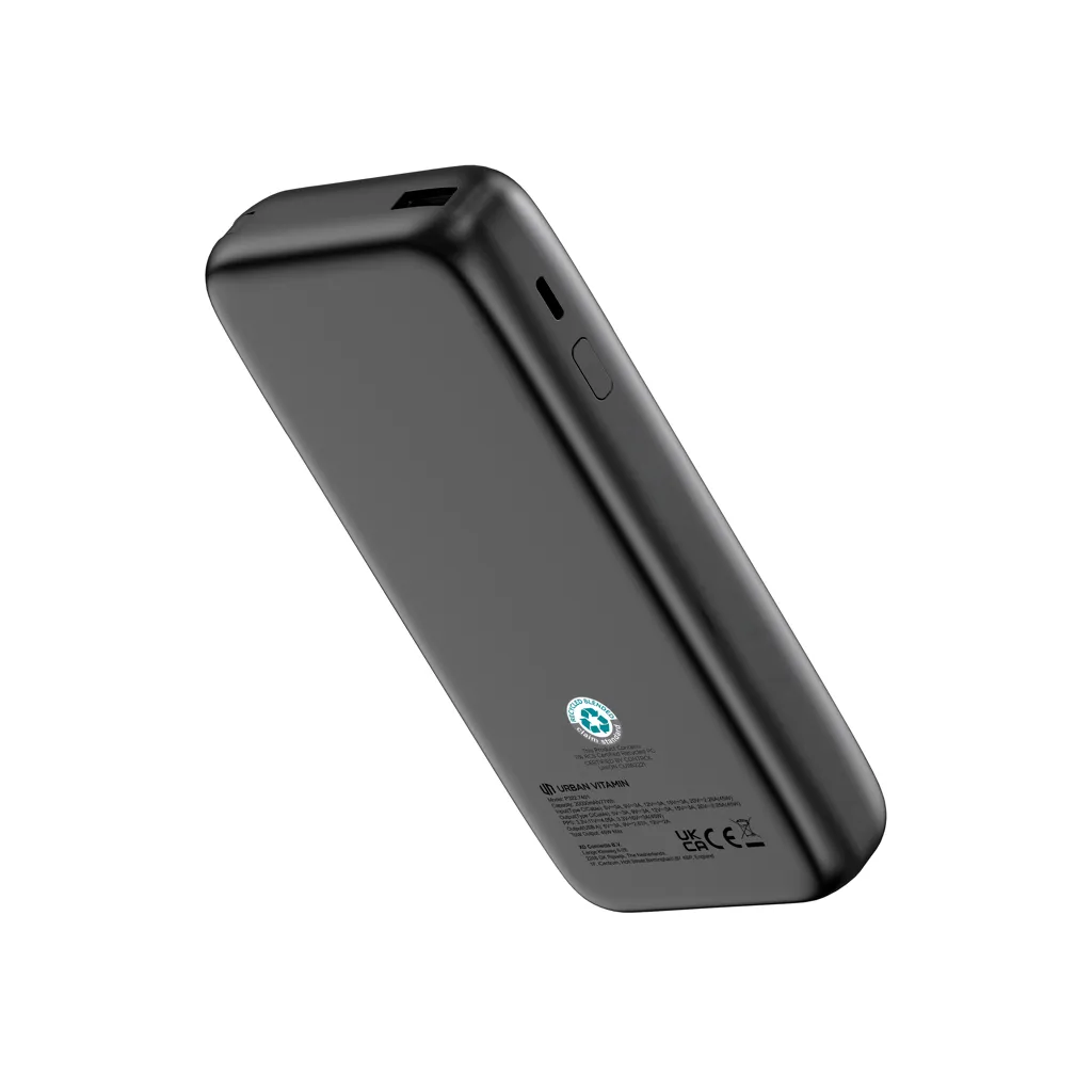 Urban Vitamin San Mateo 45W 20.000mAh Powerbank, schwarz – Bild 4