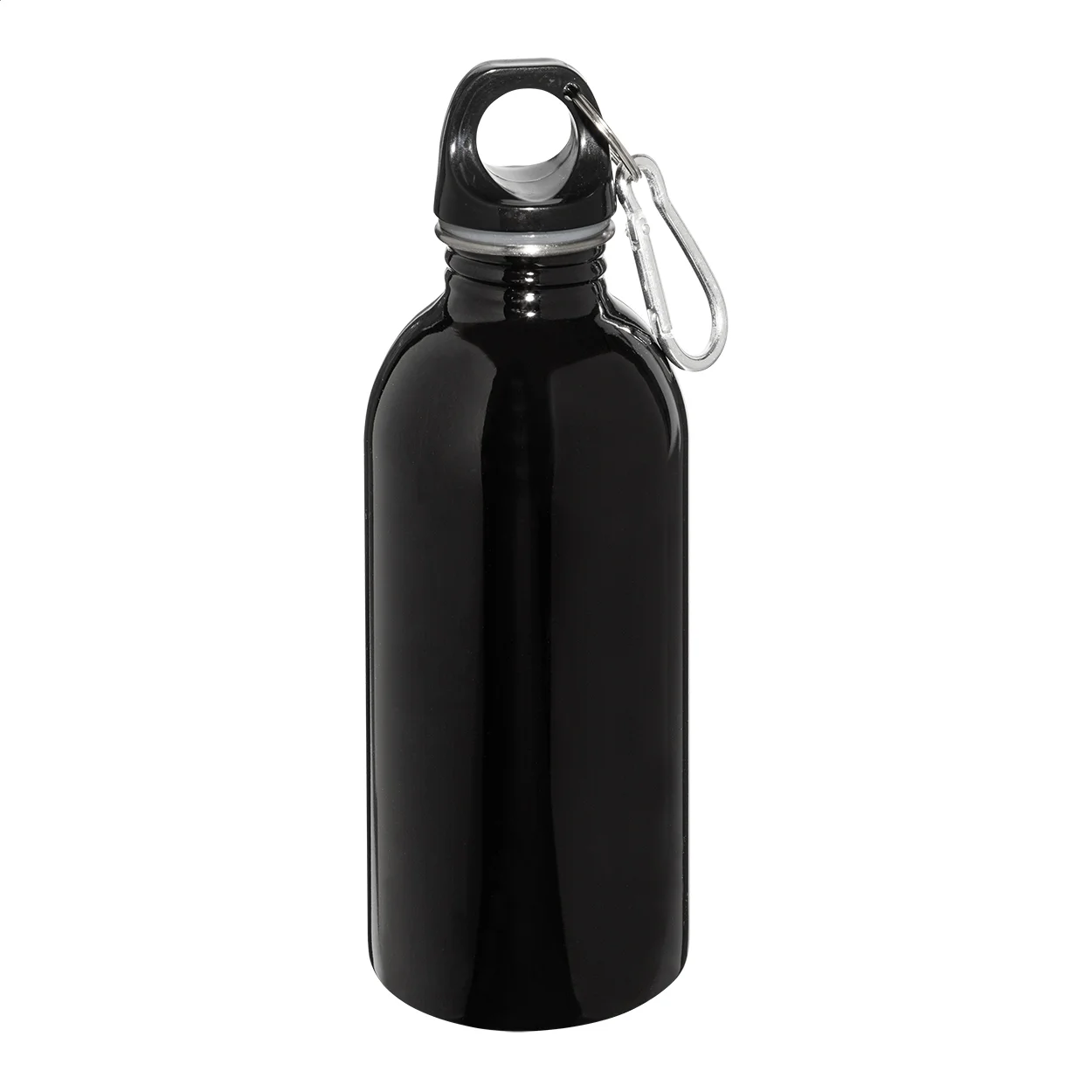 Flasche Ressuto aus recyceltem Edelstahl, schwarz – Bild 5