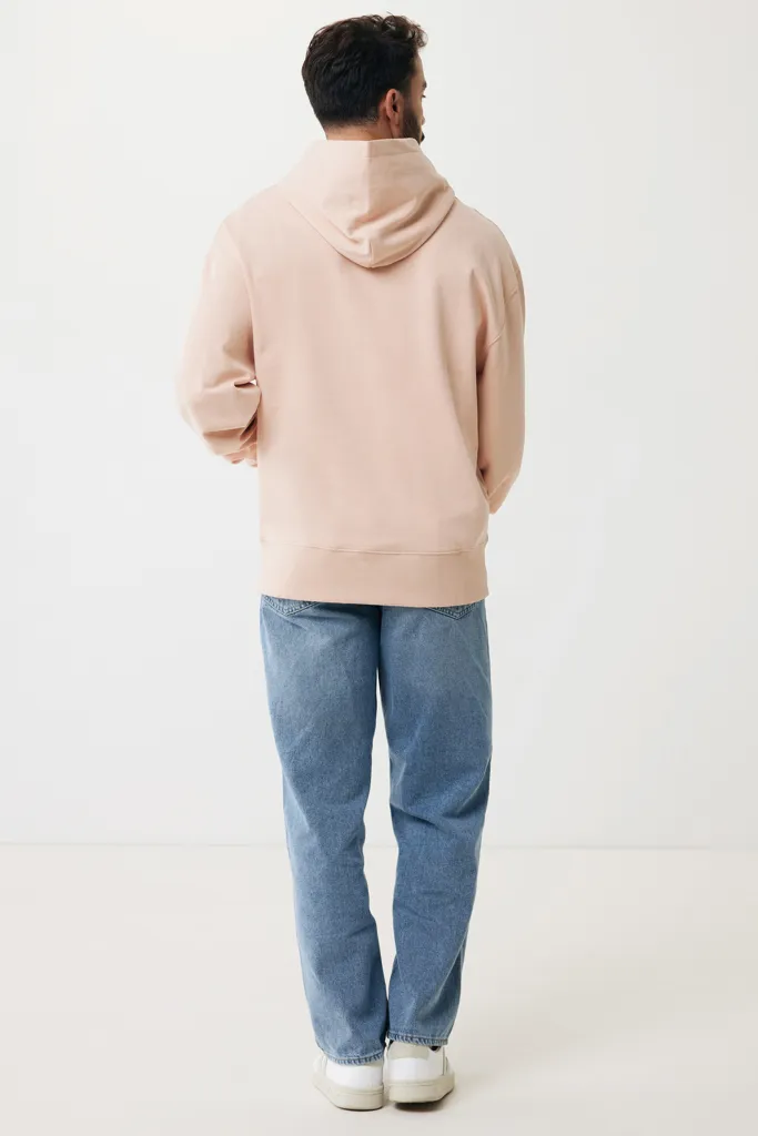 IQONIQ Yoho Relax-Hoodie aus recycelter Baumwolle, peach nectar – Bild 7