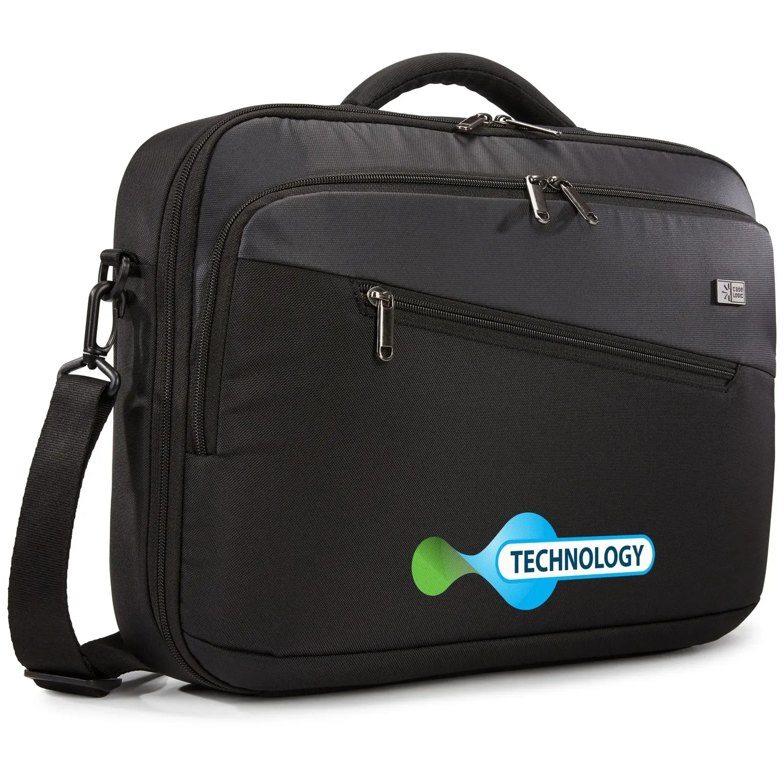 Case Logic Propel Aktentasche, 7 × 34 × 42 cm, Schwarz – Bild 3
