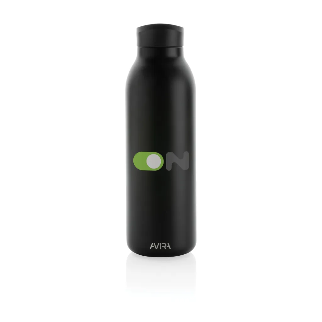 Avira Avior RCS recycelte Stainless-Steel Flasche 500ml, schwarz – Bild 8