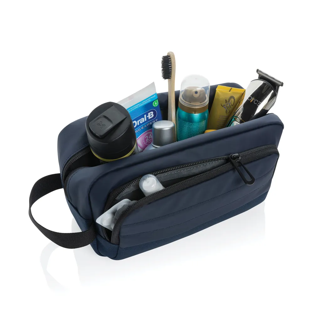 Armond AWARE™ RPET Kosmetiktasche, navy blau – Bild 6