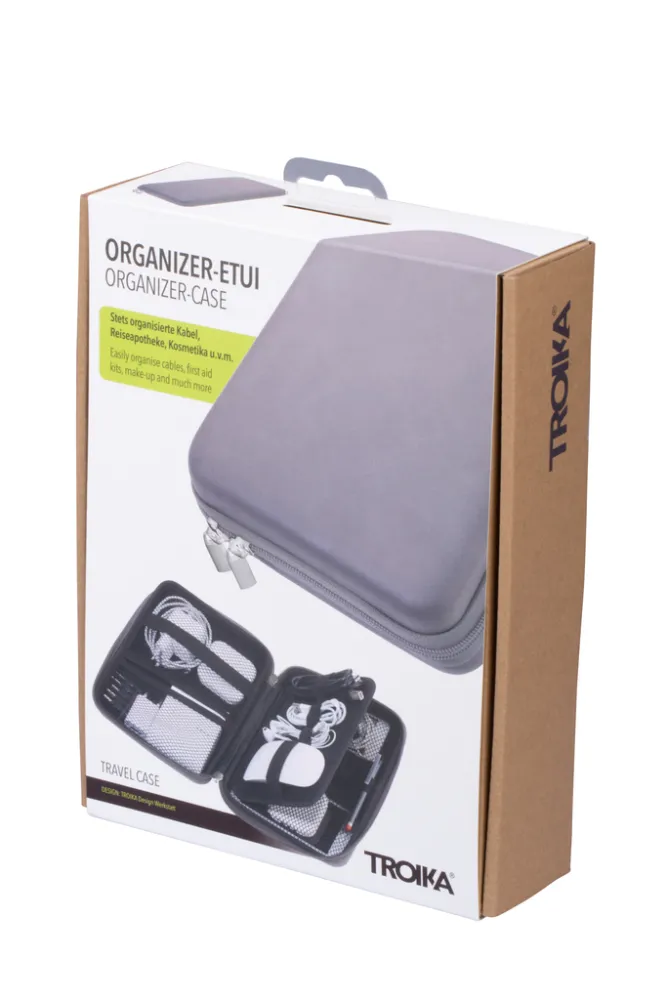 Organizer-Etui TRAVEL CASE grau/schwarz, grau/schwarz – Bild 6
