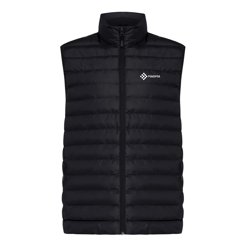 IQONIQ Meru Herren Bodywarmer aus recyceltem Polyester, schwarz – Bild 3