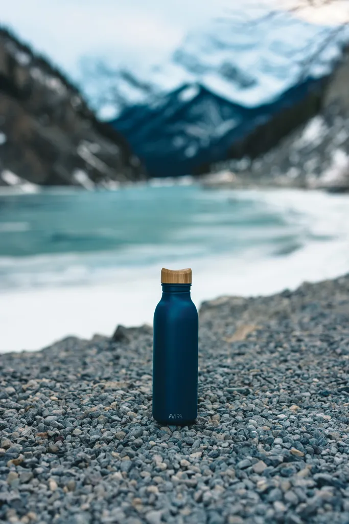 Avira Alcor 600ml Wasserflasche aus RCS rec. Stainless-Steel, navy blau – Bild 8