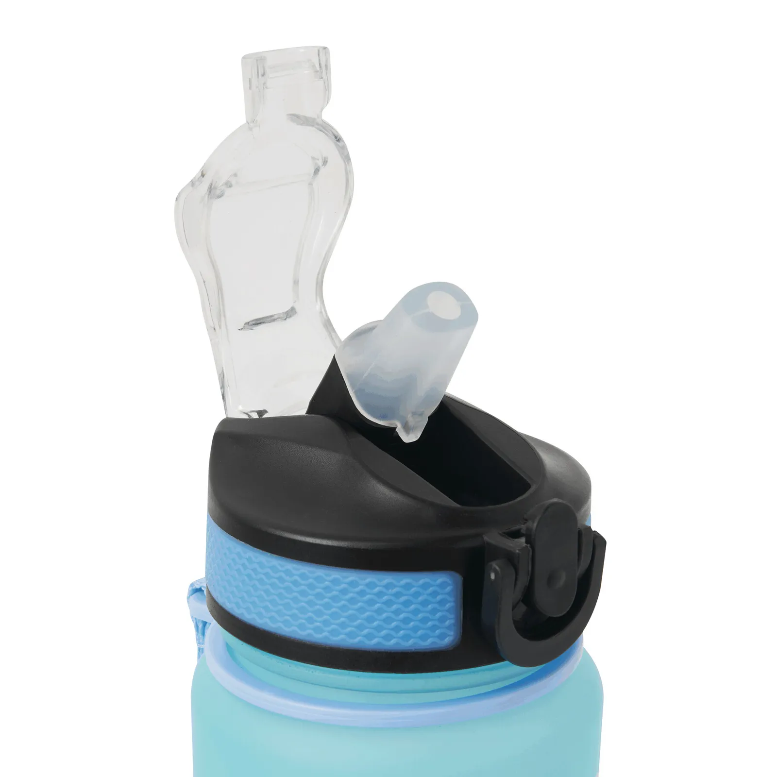 HYDRO LEVEL - Sport-Trinkflasche, blau – Bild 7