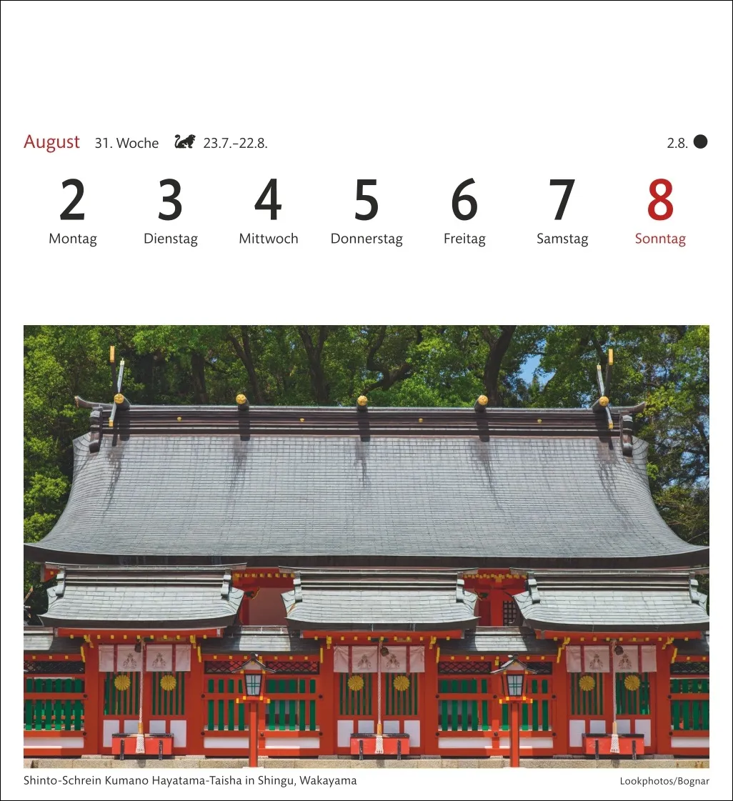 Japan Sehnsuchtskalender 2027 – Bild 13