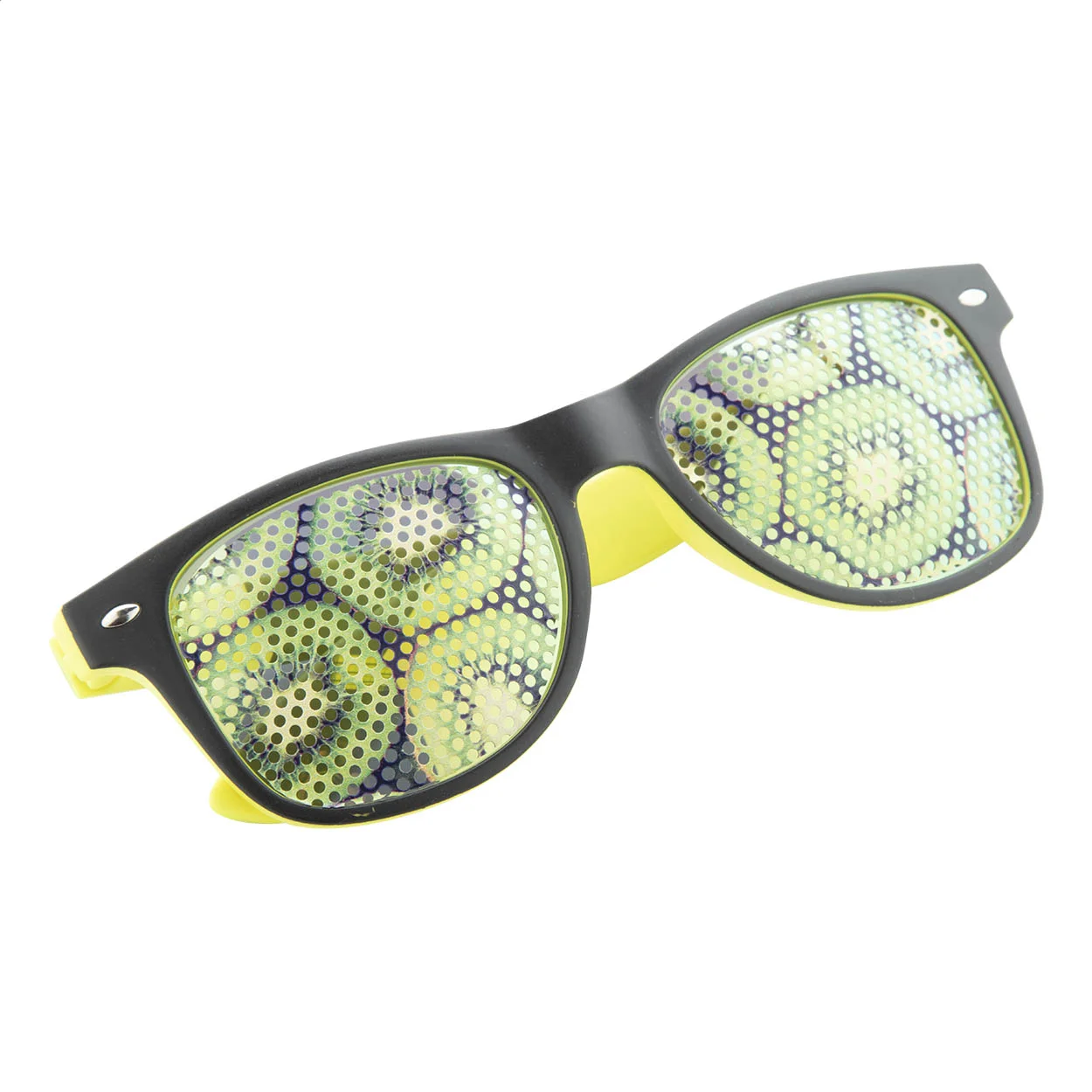 Sonnenbrille Noosa, gelb, schwarz – Bild 2
