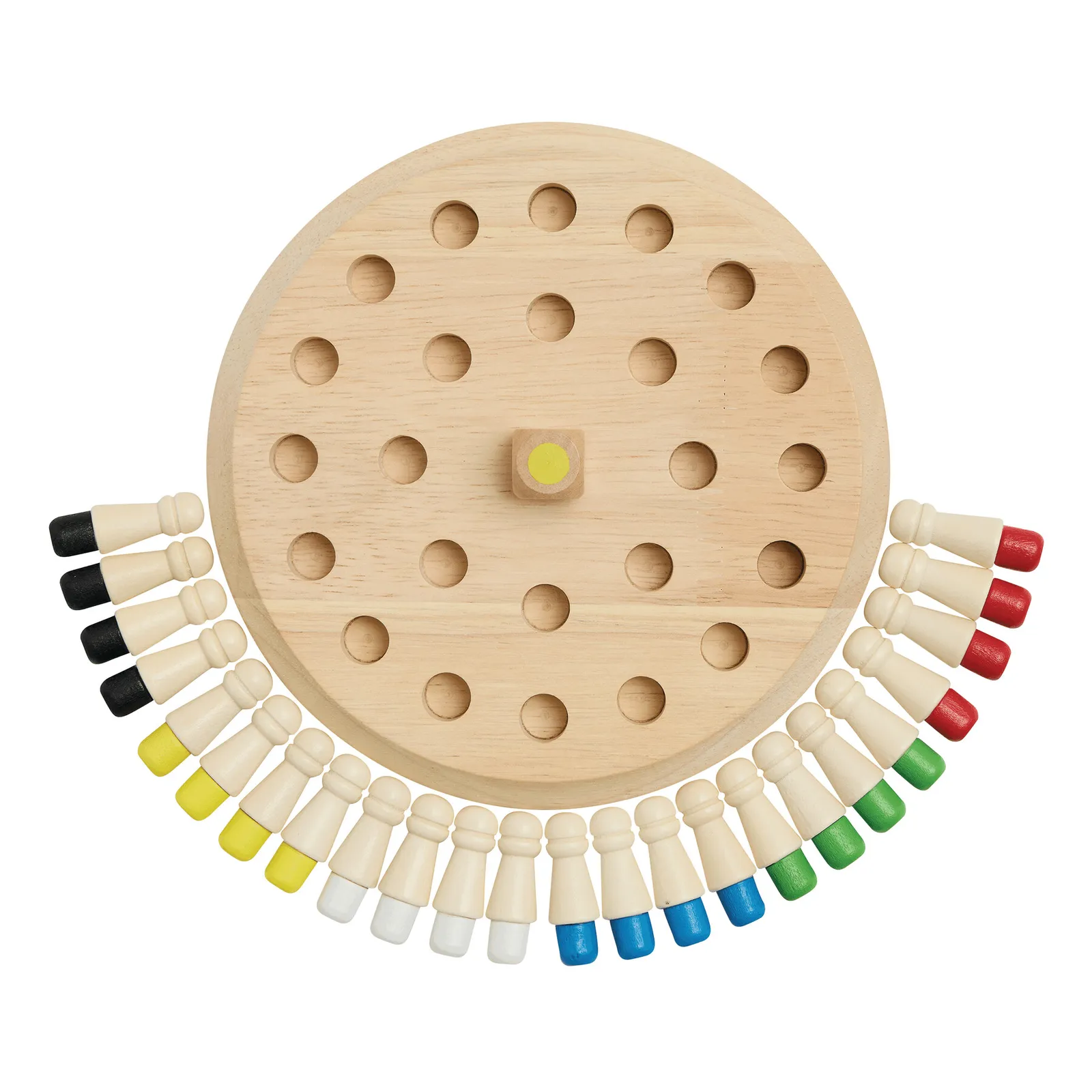 COLOURMATCH - Gedächtnis-Spiel holzfarben, holzfarben – Bild 2