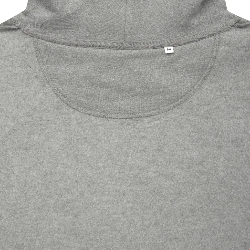 IQONIQ Torres ungefärbter Hoodie aus recycelter Baumwolle, heather grey – Bild 5