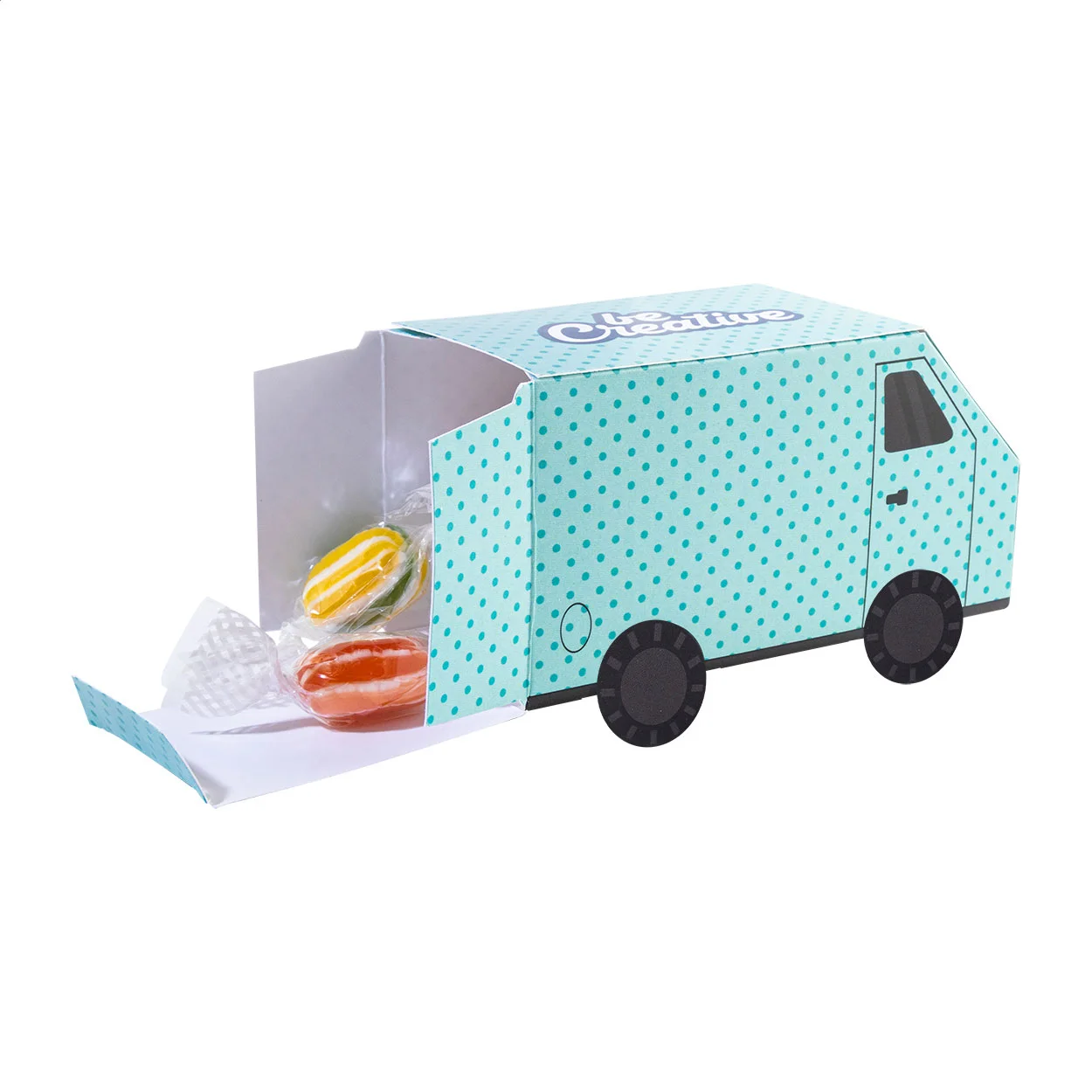 Individuelle Süßigkeitenbox CreaCandy Truck