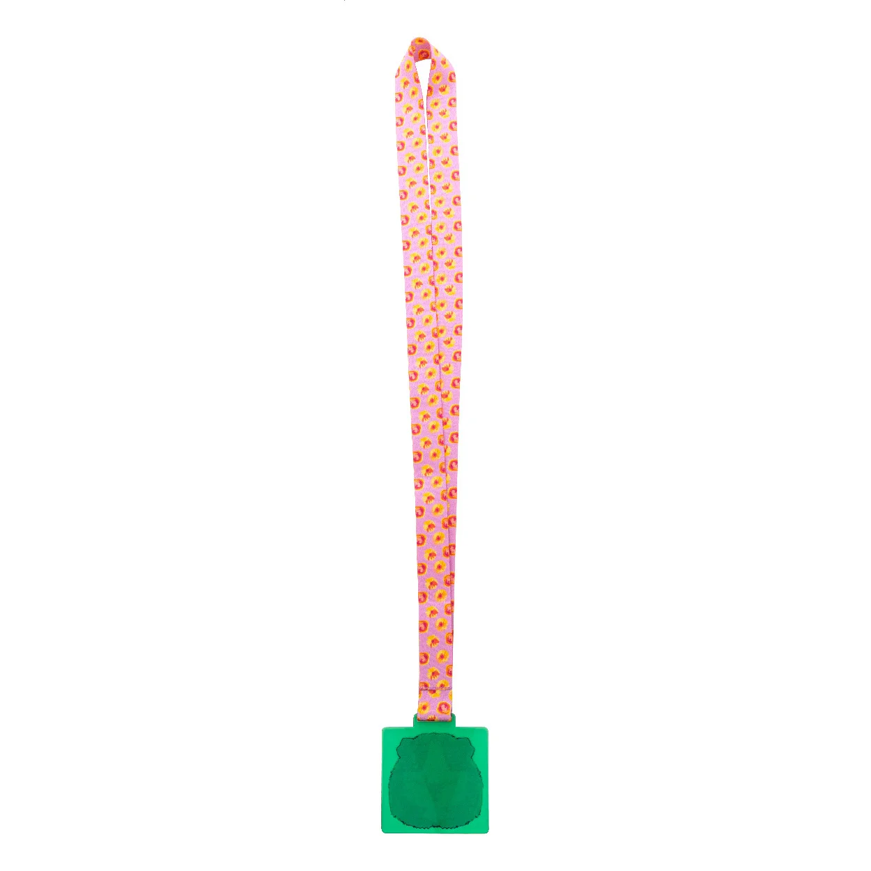 Individuelle Medaille Subdal Colour Square, grün/transparent – Bild 3