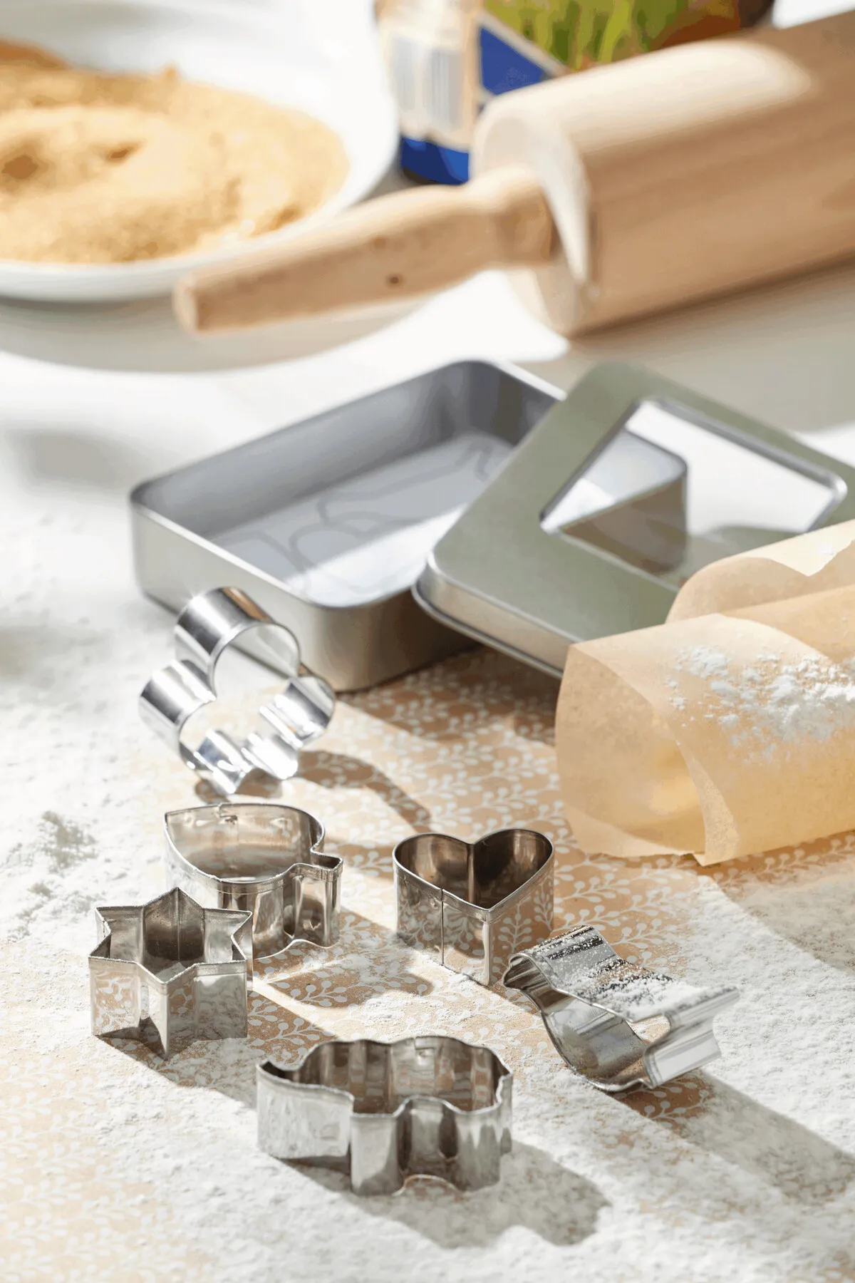COOKIE BOX - Ausstechförmchen-Set silber, silber – Bild 6