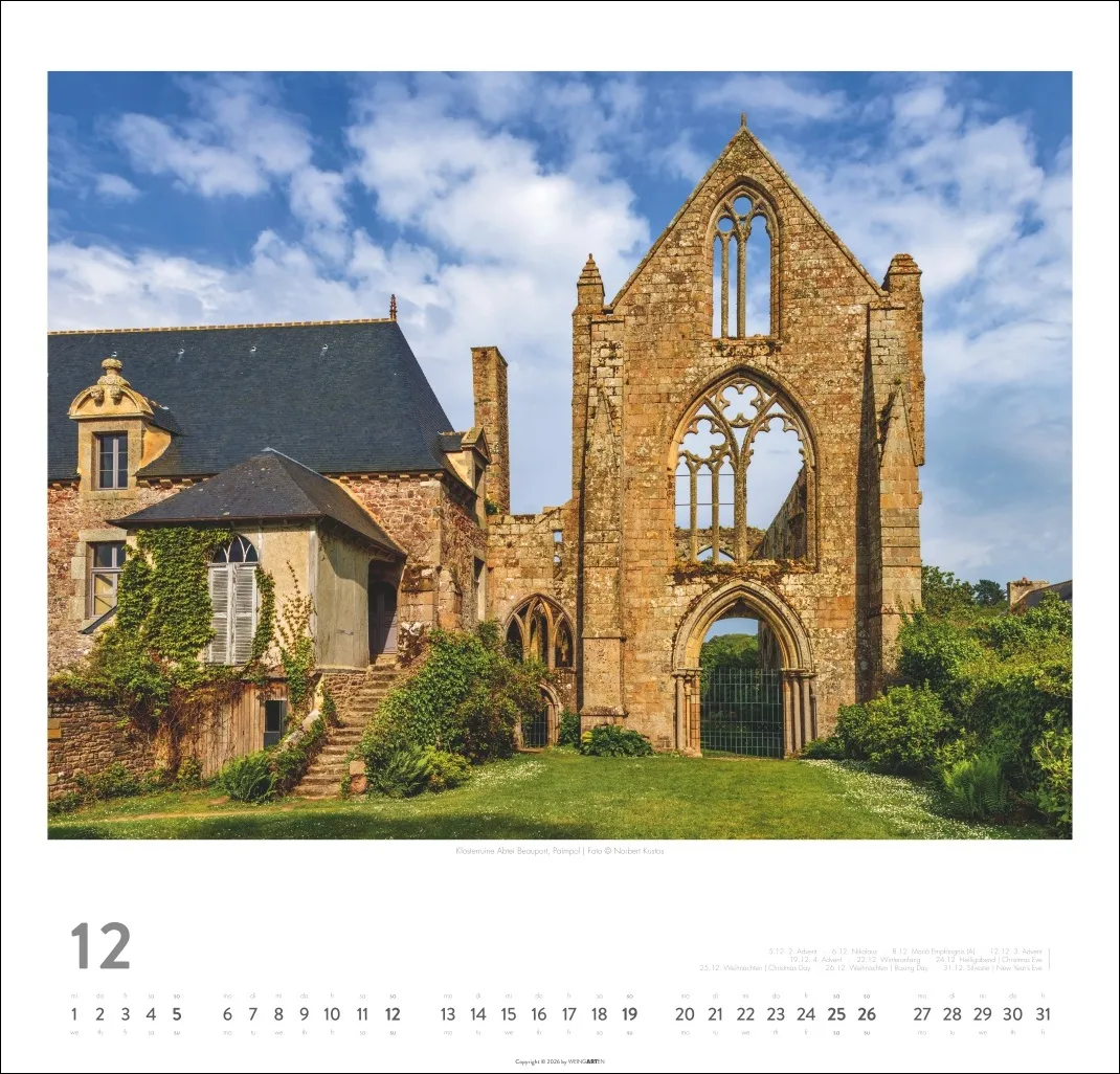 Bretagne Wandkalender 2027 – Bild 13