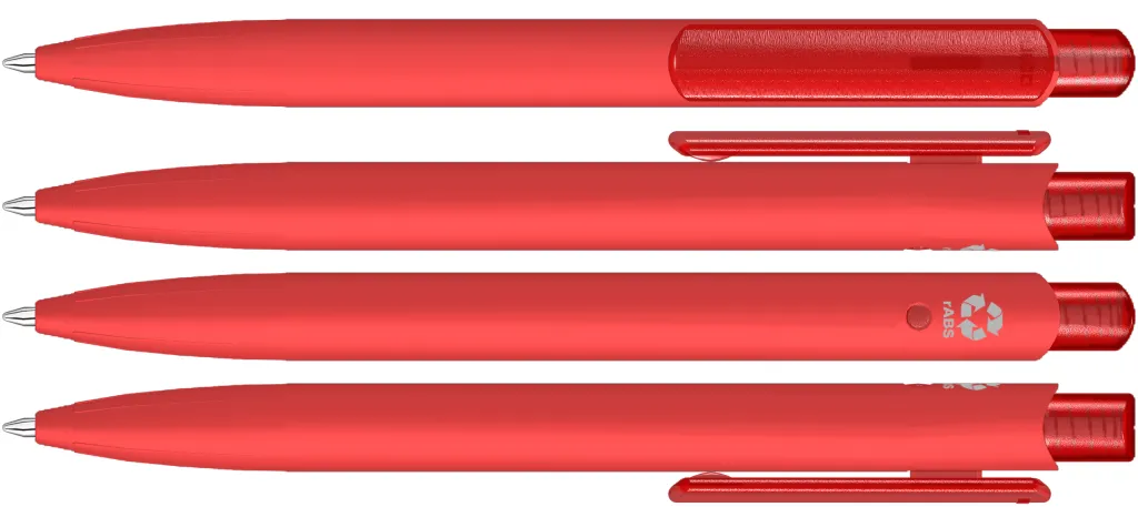 STAGE K frozen GUM RECY Druckkugelschreiber rot, rot – Bild 2