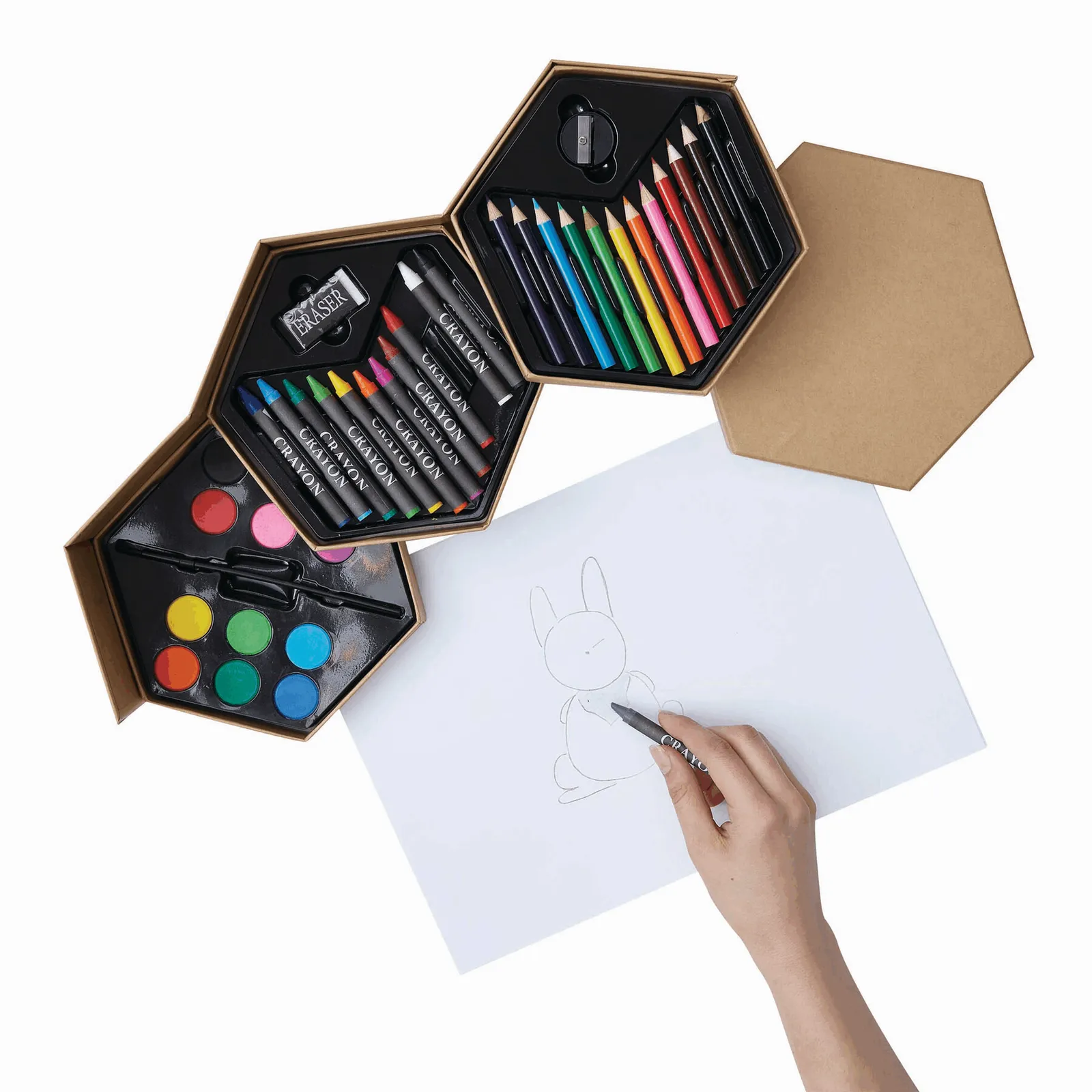 COLOURFUL LEVEL - Malset braun, braun – Bild 6