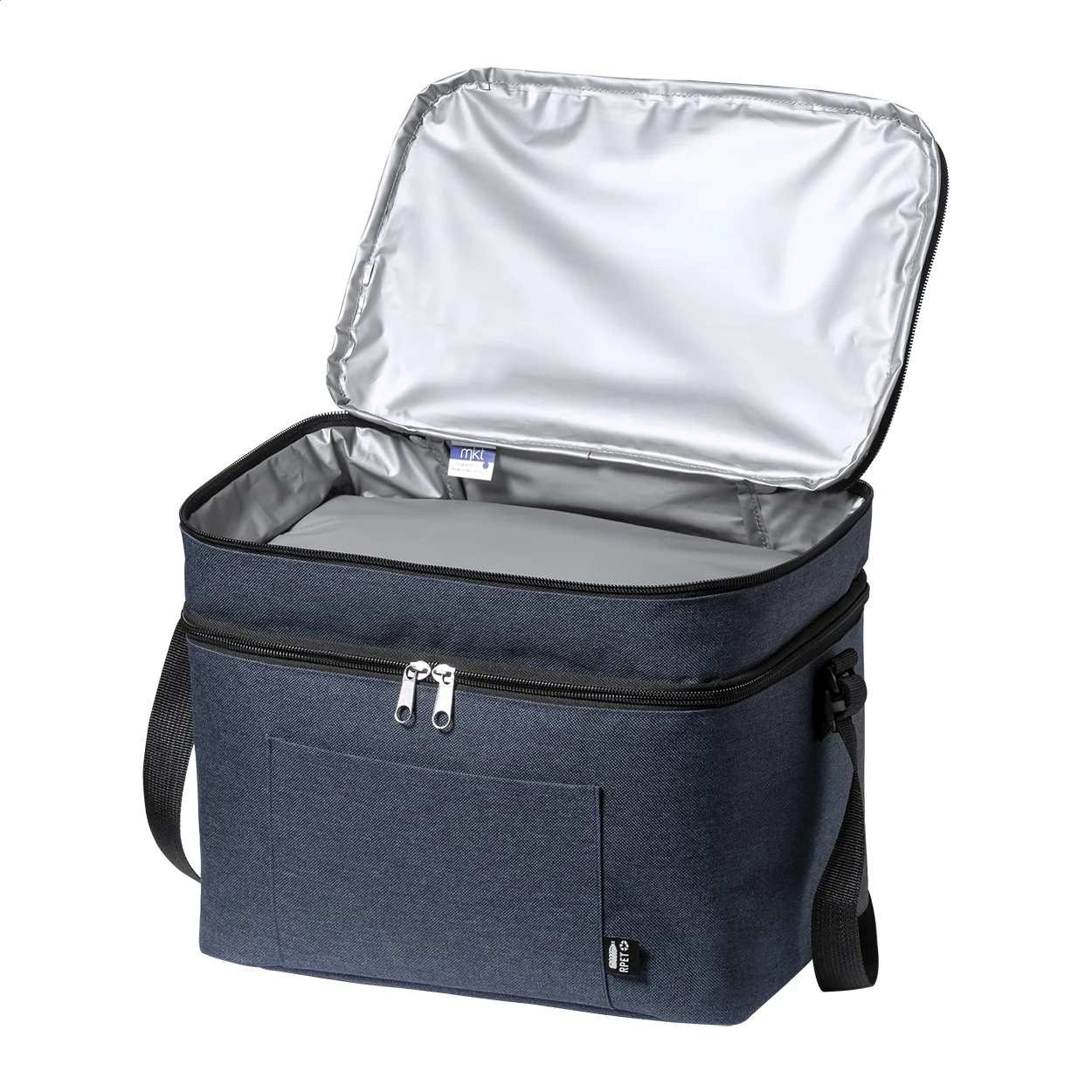 RPET Kühltasche Paamiu, dunkelblau – Bild 2
