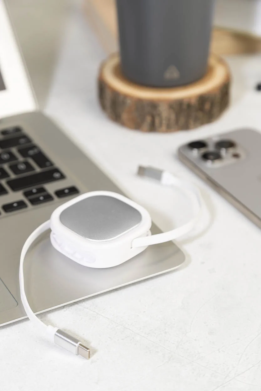 60W USB-C Ladekabel Cabsle Plus, weiß – Bild 4
