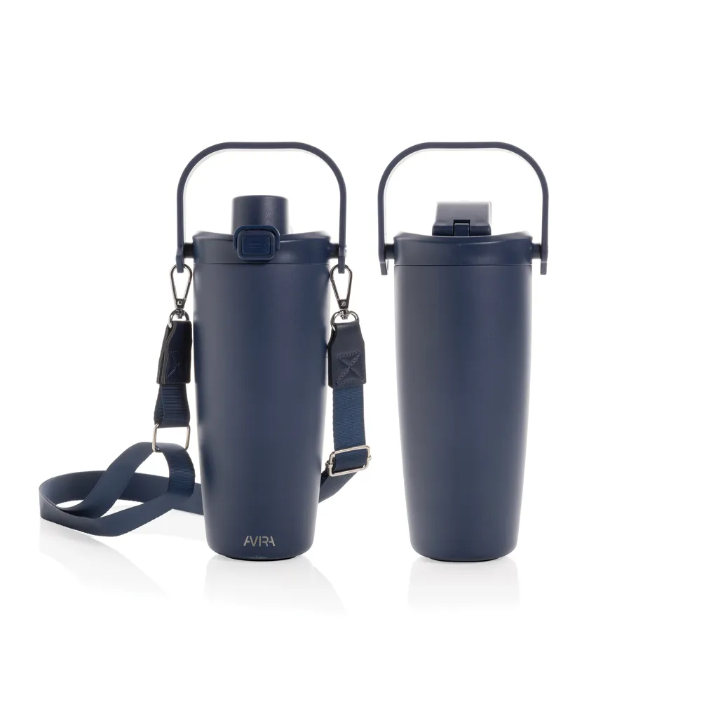 Avira Ayala Crossbody Duosip Becher aus RCS rec. Stahl, navy blau – Bild 2