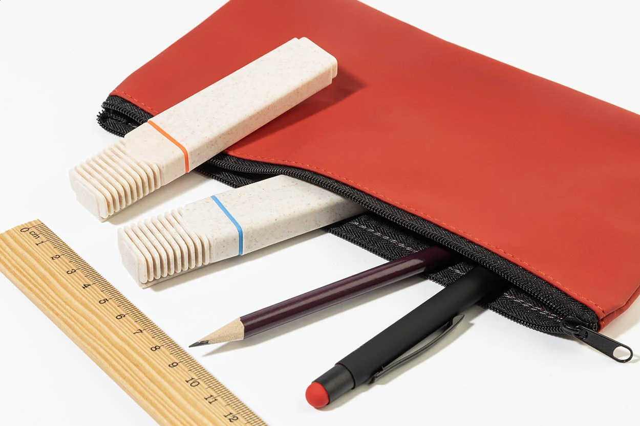 RPU Stiftetasche Custro, rot – Bild 3