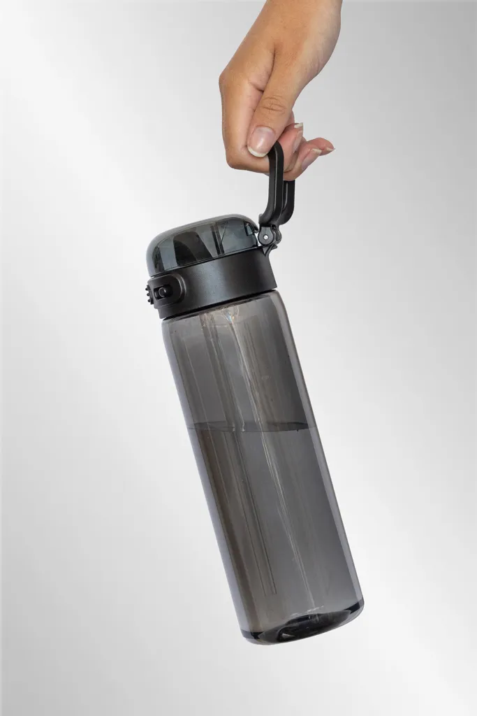 Sip'nLock RCS rPET auslaufsichere Sport-Trinkflasche 800ml, schwarz – Bild 8